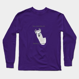 Only Drama Llama Long Sleeve T-Shirt